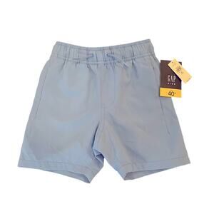 Gap fit boys blue line swim trunks size XS  (4-5) new with tag